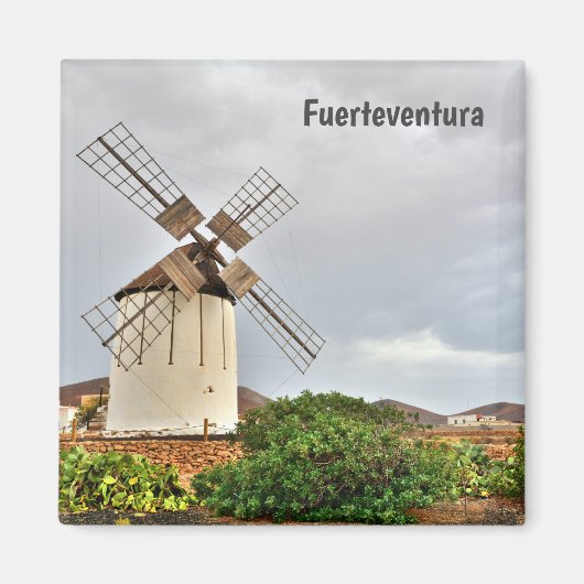 Aimant Moulin à vin à Fuerteventura (Devant)