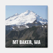 Aimant Mount Baker, Washington Photo (Devant)