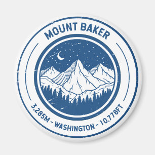 Aimant Mount Baker Washington Randonnée Skiing Travel
