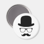 Aimant moustache (Recto/Verso)