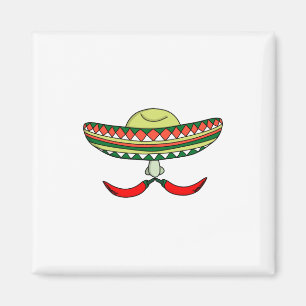Aimant Moustache de poivrons mexicains