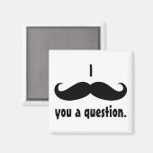 Aimant Moustache déguiser drôle moustache cheveux faciaux (Recto/Verso)
