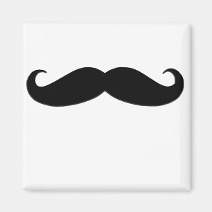Aimant Moustache noire ou moustache noire pour les cadeau