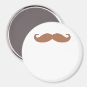 Aimant moustache simple (Recto/Verso)