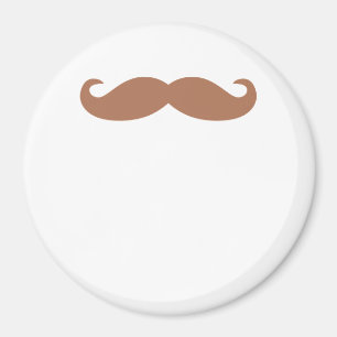 Aimant moustache simple