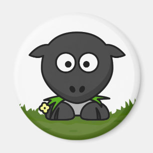 Aimant Mouton rond