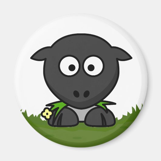 Aimant Mouton rond (Devant)