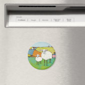 Aimant Moutons dans le pré (In Situ (Lave-vaisselle))
