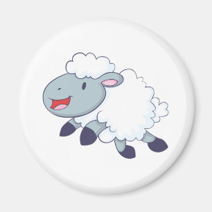 Aimant Moutons heureux