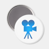 Aimant Movie camera (Recto/Verso)