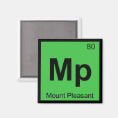 Aimant Mp - Mount Pleasant South Carolina Chemistry City (Recto/Verso)