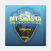 Aimant Mt Shasta (pointe de flèche) (Devant)