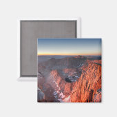 Aimant Mt Whitney et Pinnacles Sunrise - John Muir Trail (Recto/Verso)