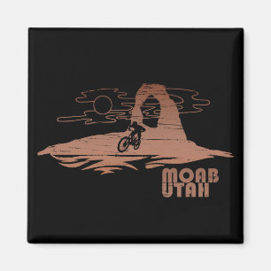Aimant Mtb Moab - Vélo de montagne en Utah
