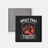 Aimant Muay Thai Fighter Hob1 (Recto/Verso)