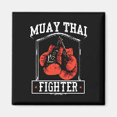 Aimant Muay Thai Fighter Hob1 (Devant)