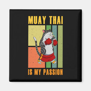 Aimant Muay Thai Thaïlande Poing Anneau Genou Technique d