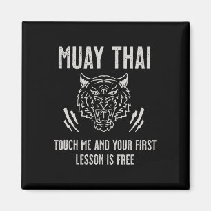 Aimant Muay Thai Touch Me Et Votre Première Leçon Est Gra