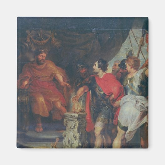 Aimant Mucius Scaevola avant Lars Porsena, c.1618-20 (Devant)