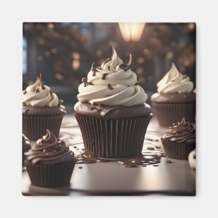 Aimant Muffins au Chocolat