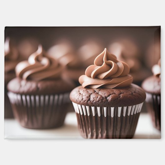 Aimant Muffins au Chocolat (Recto)