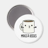 Aimant Mugs Et Baisers Drôle Mug Pun (Recto/Verso)