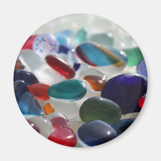 Aimant Multi de verre de mer (Devant)