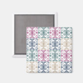 Aimant Multicolor Tiles (Recto/Verso)