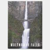 Aimant Multnomah, Chutes Paysage des chutes d'eau (Recto)