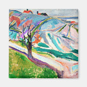 Aimant Munch - Paysage de Kragero (Devant)