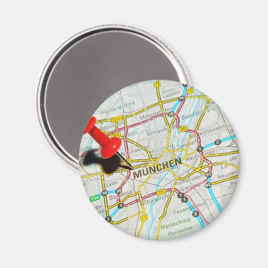 Aimant Munchen (Munich), Allemagne (Recto/Verso)