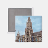 Aimant Munich, Allemagne Colorée Europe (Recto/Verso)