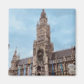 Aimant Munich, Allemagne Colorée Europe (Devant)