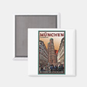 Aimant Munich - Frauenkirche (Recto/Verso)