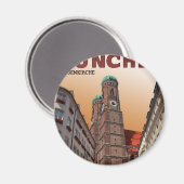 Aimant Munich - Frauenkirche (Recto/Verso)