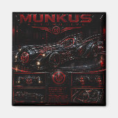 aimant munkus/aimant automobile munkus (Devant)