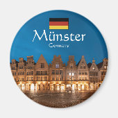 Aimant Münster Allemagne Souvenir (Devant)