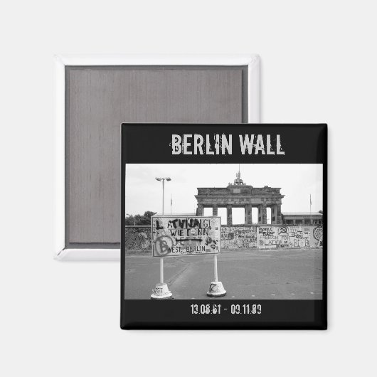Aimant Mur Berlin (Recto/Verso)