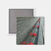 Aimant Mur commémoratif des anciens combattants du Vietna (Recto/Verso)