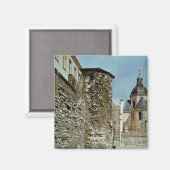 Aimant Mur de Philippe Auguste rue des Jardins (Recto/Verso)