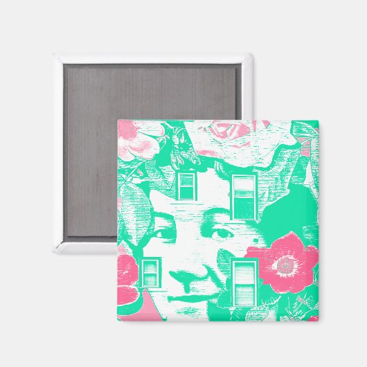 Aimant murale en brique (Recto/Verso)