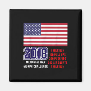 Aimant Murph Challenge 2018 Shirt Don Pour Memorial Day W
