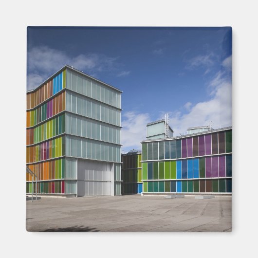 Aimant MUSAC, musée d'art contemporain (Devant)