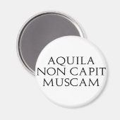 Aimant Muscam Aquila Non Captive (Recto/Verso)
