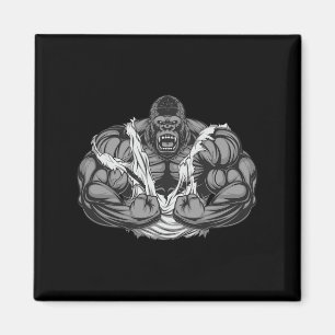 Aimant Muscle Gorilla Fitness Gymnase Pour Bodyb Lover