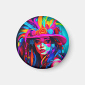 Aimant Muse vibrante (Devant)