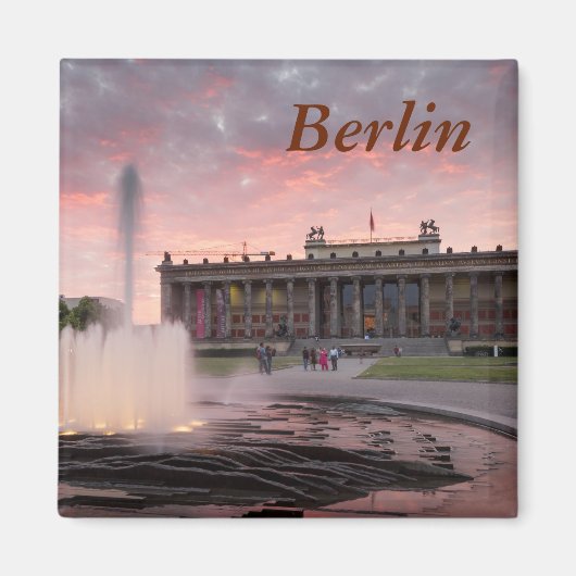 Aimant Musée des Altes et Lustgarten à Berlin (Devant)