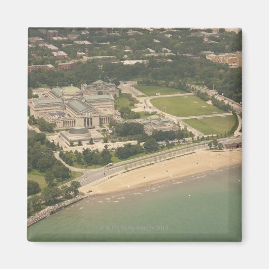 Aimant Musée des sciences et de l'industrie Chicago Illin (Devant)