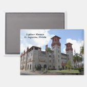 Aimant Musée Lightner Carte postale (Recto/Verso)