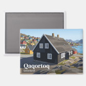 Aimant Musée Qaqortoq Groenland (Recto/Verso)